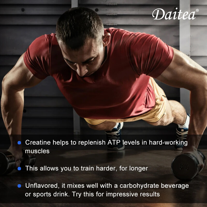 Creatine Monohydrate 3000 Mg – Promotes Muscle Growth, Energy And Endurance
