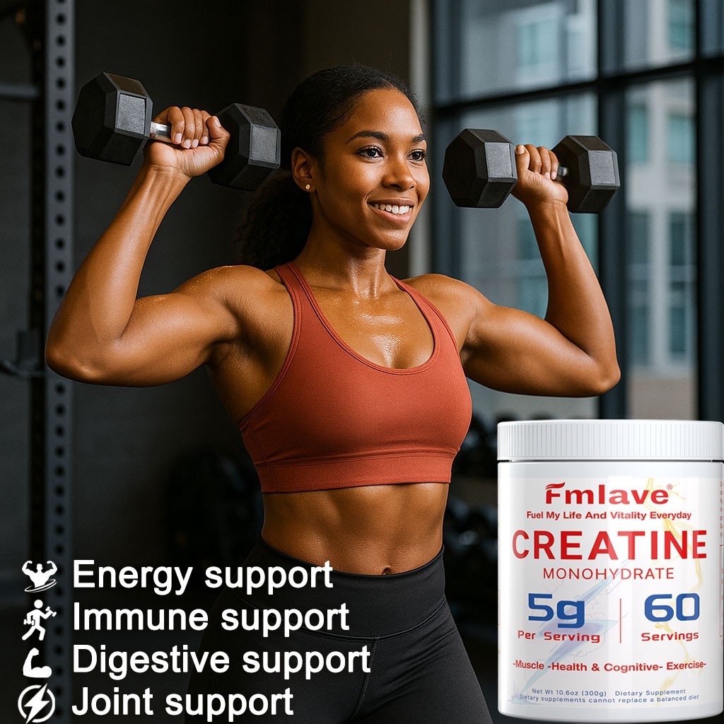 Unflavored CREATINE Monohydrate Powder Micronized For Men & Women 60 Servings