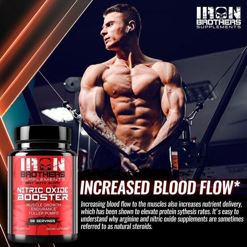 Nitric Oxide Booster Supplement for Blood Circulation and Flow,Endurance