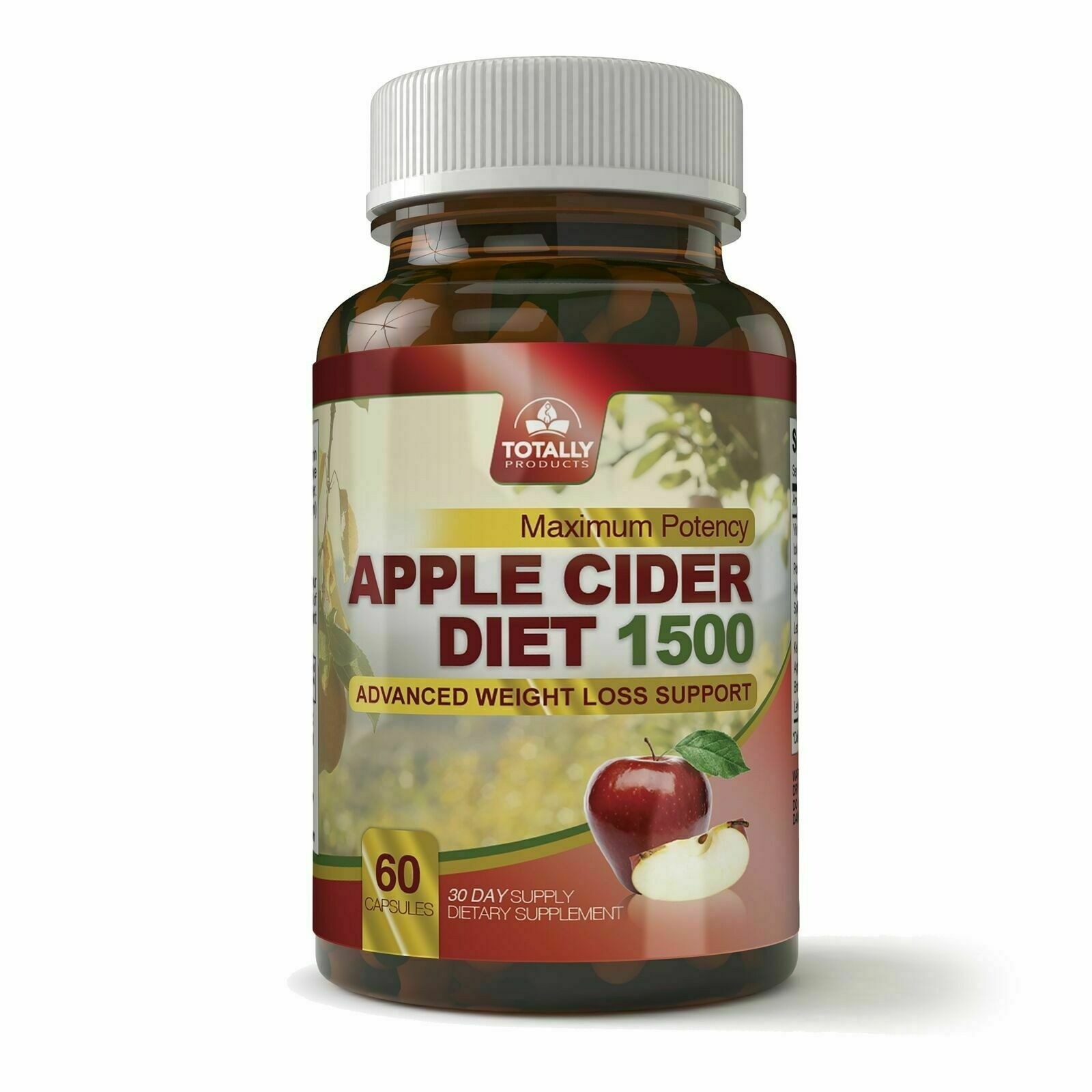 Amino Acids BCAA Muscle Support Supplement Apple Cider Vinegar Weight Management