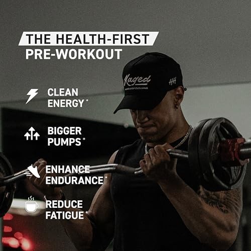 Pre Workout Powder Berry Blast | Creatine, Beta Alanine, L-Citrulline, BCAAs | 2