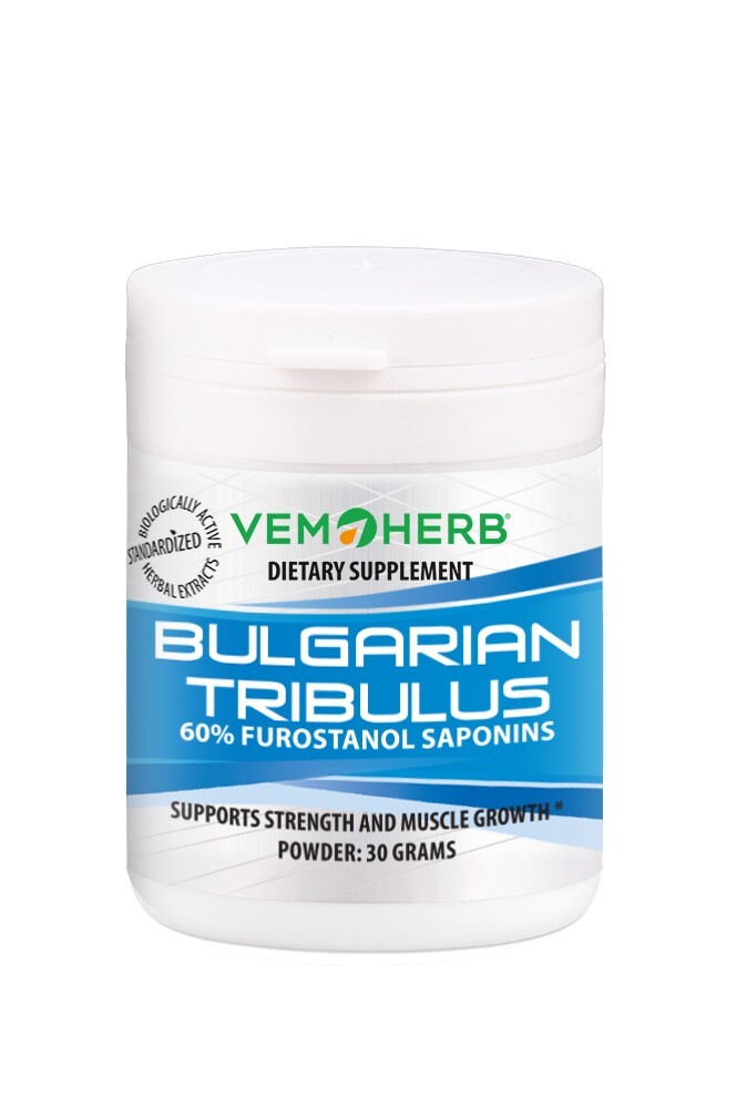 VEMOHERB BULGARIAN TRIBULUS – the original Tribulus from Bulgaria (30 g powder)