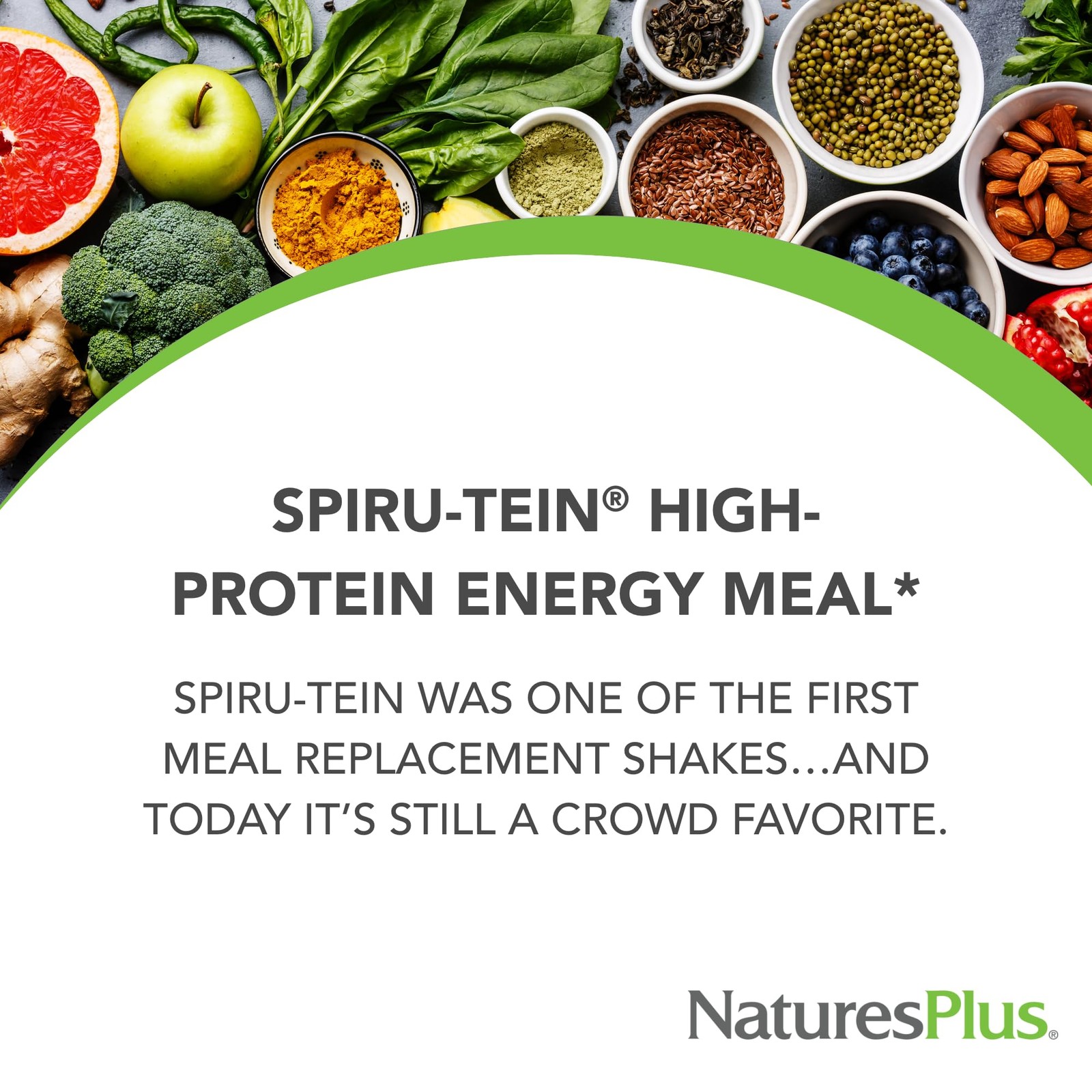 Naturesplus Spiru-Tein Strawberry – 2.4 Lb Pack Of 2 – Plant-Based Protein