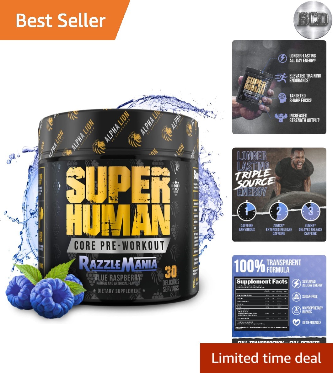 Core Pre Workout w/Creatine for Performance, Beta Alanine for Muscle, Powder,…