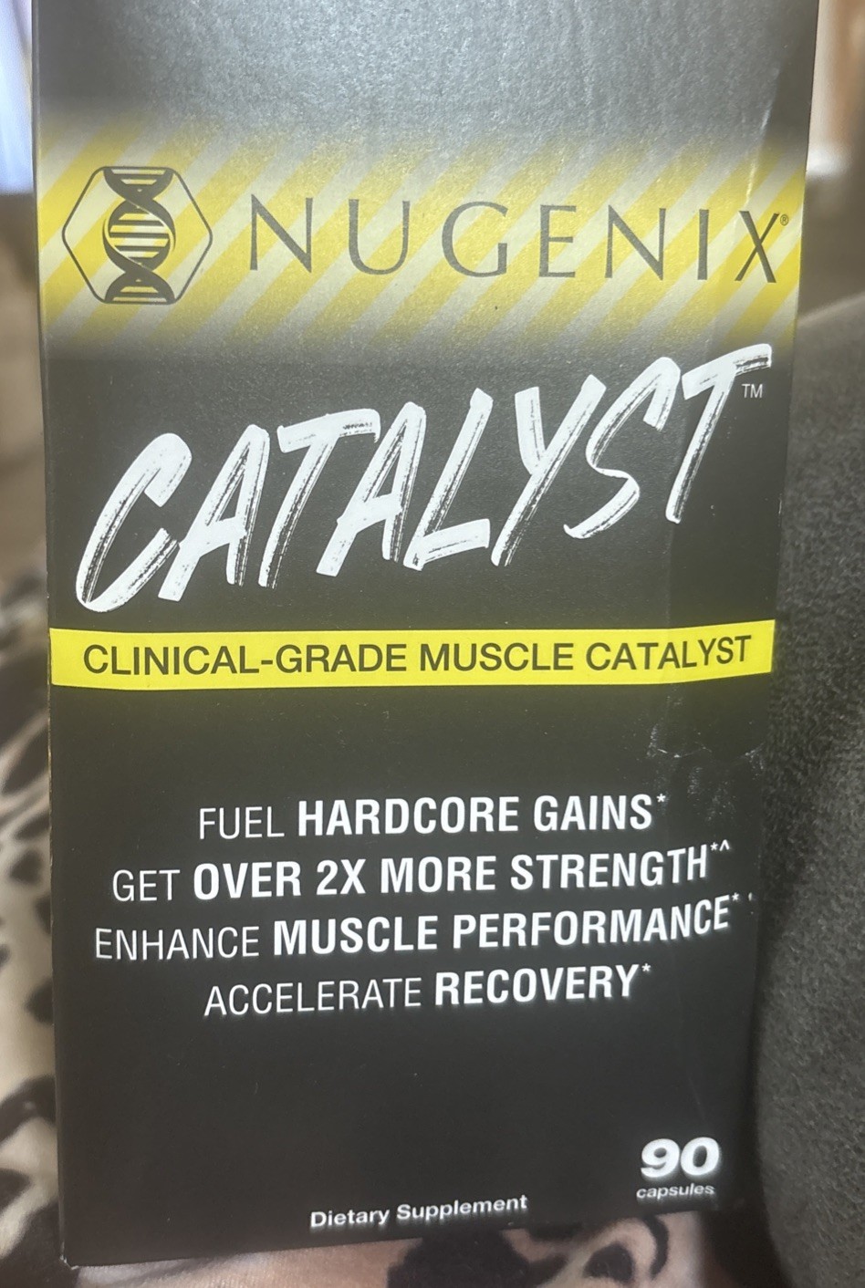 NEW Nugenix Catalyst Enhanced Muscle Builder, Muscle Recovery 90ct, Exp: 8/26
