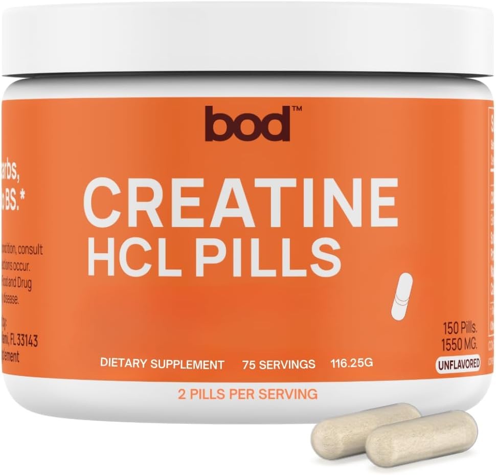 New bod Creatine Hydrochloride Supplement for Men&Women- 75 Servings Exp.07/2028