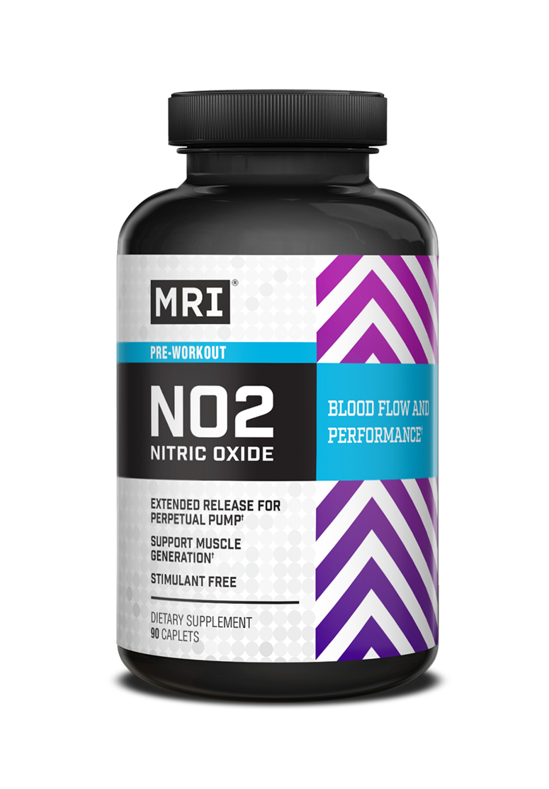MRI Performance NO2 Nitric Oxide Pre Workout Pump 90 caps (2 PACK) = 180 CAPS!!