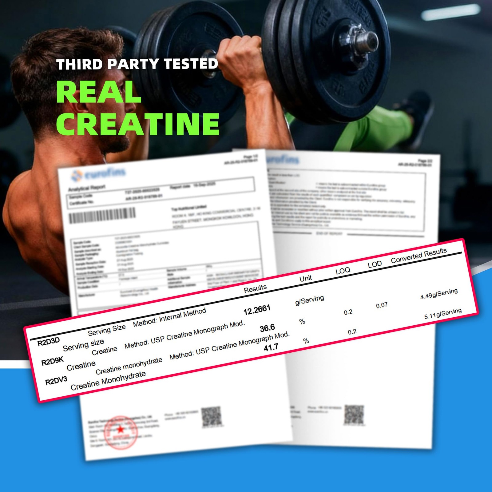 NSF Certified Creatine Gummy – Creatine Monohydrate Gummies 5000mg for Men & …