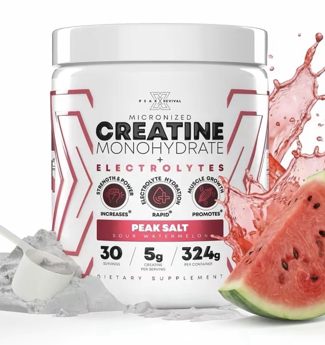 Peak Revival-X Micronized Creatine Monohydrate + Electrolytes SOUR WATERMELON