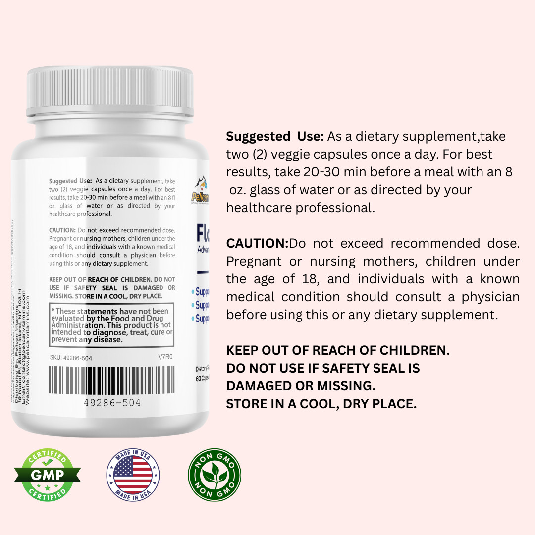 Flow Care PRO- Prostate Support- 5 Bottles- 300 Capsules