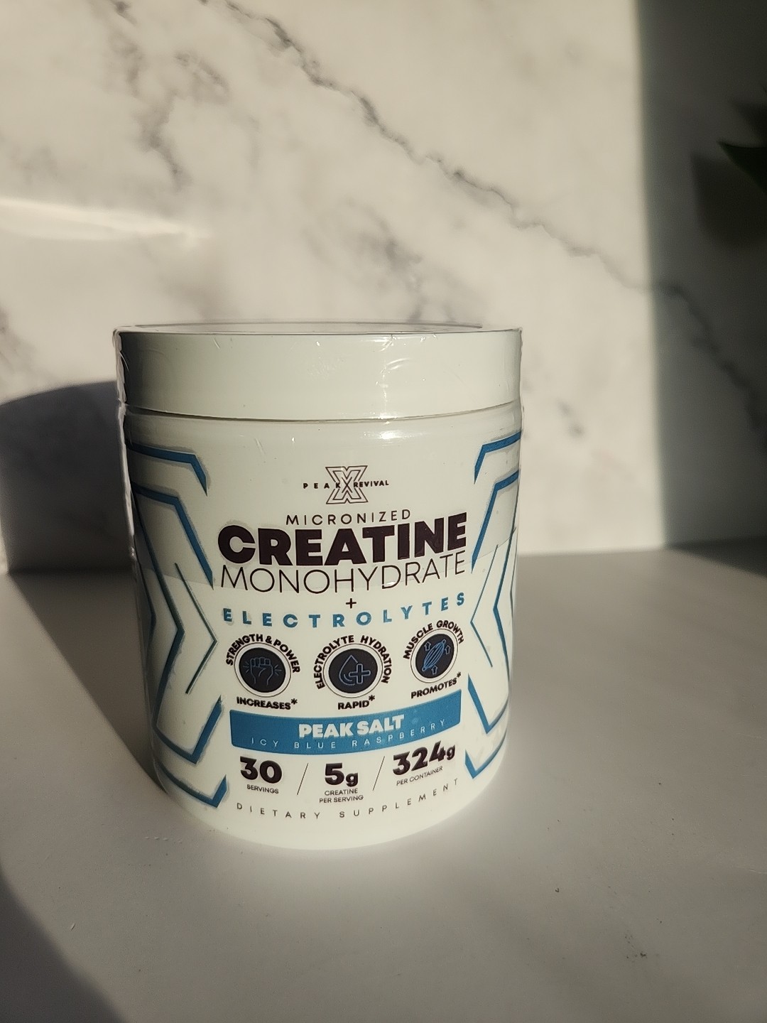 Peak Revival-X Performance Micronized Creatine Monohydrate Electrolytes Raspberr