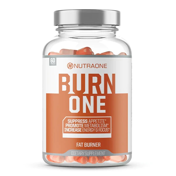 NutraOne BURN ONE 60 Capsules Thermogenic Energy Weight Loss Metabolism Diet