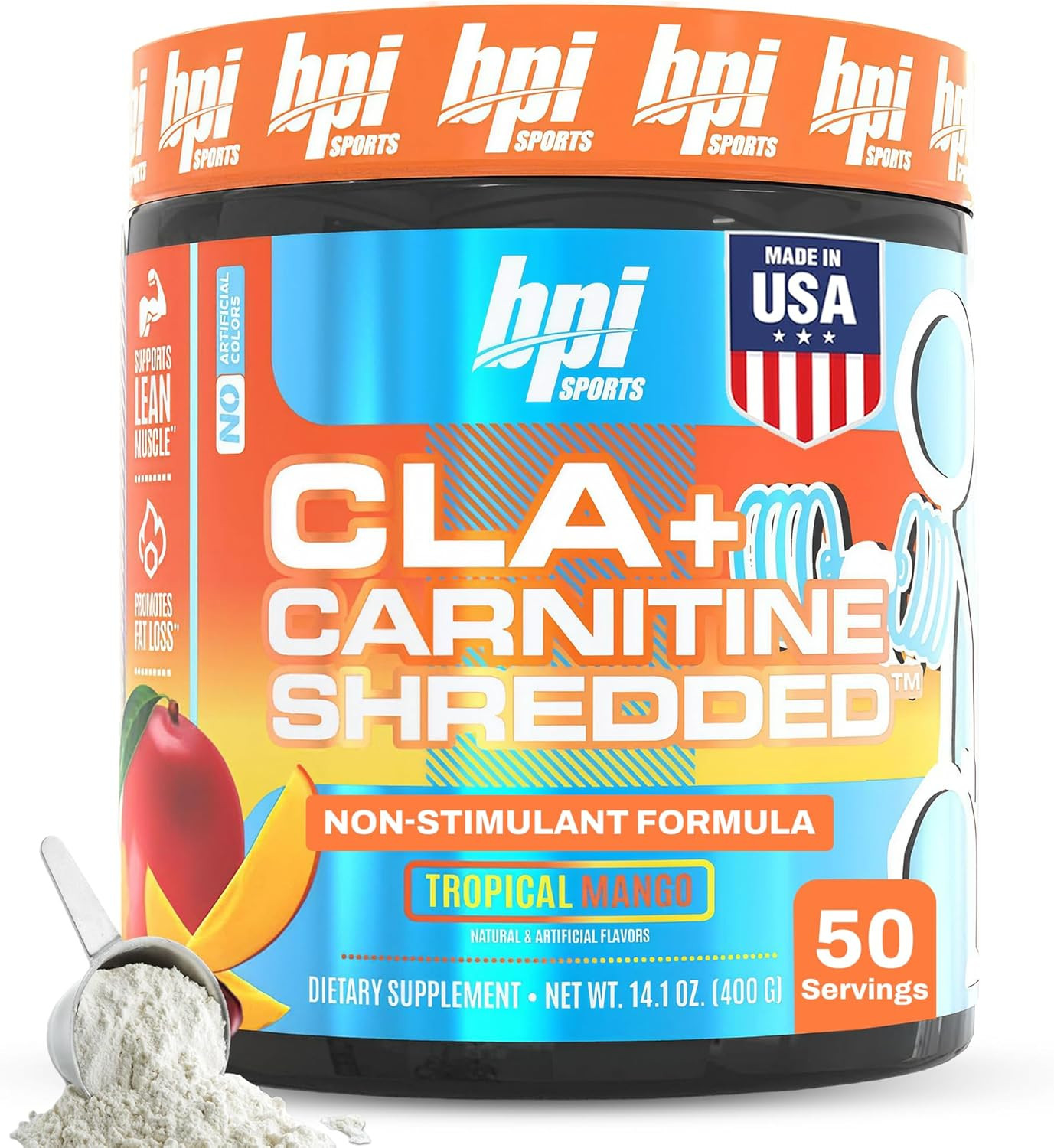 CLA + Carnitine Shredded – Convert Fat Cells into Energy and Supports Lean Muscl