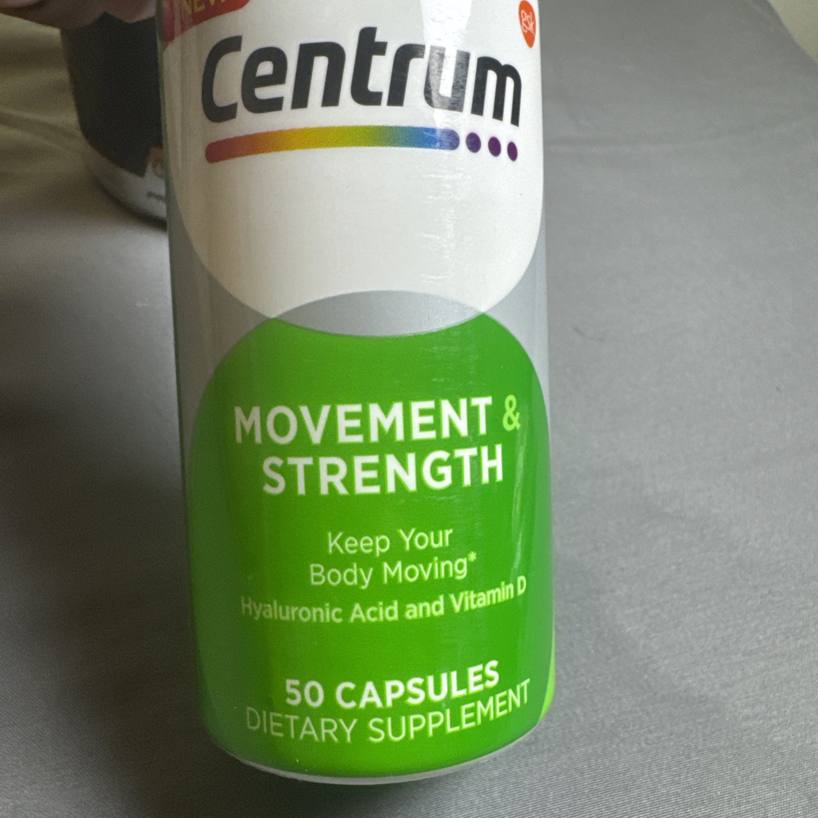 Lot of 2 Supplements C4 Ultimate Strength Orange + Centrum Movement & Strength