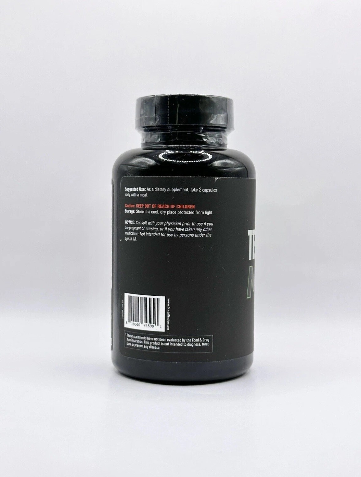 TEST 3bottles BOOST Max Sculptnation Build Muscle Men Fat Weight Loss-New Sealed