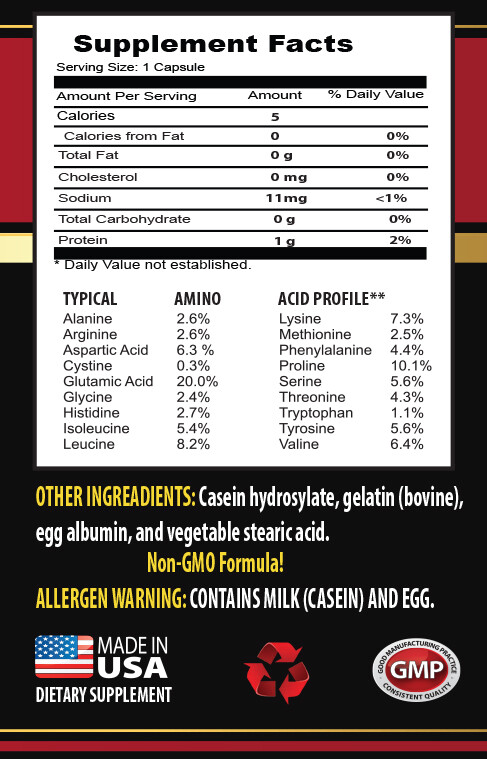 reduce fat – AMINO ACID 1000mg – post workout – 2 Bottles 200 Capsules
