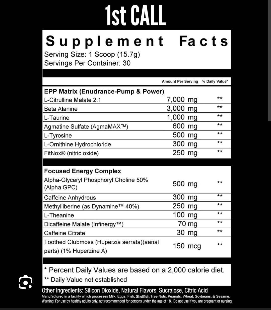 1st Call Preworkout DownRange Supplements Flavor: Strawberry Watermelon