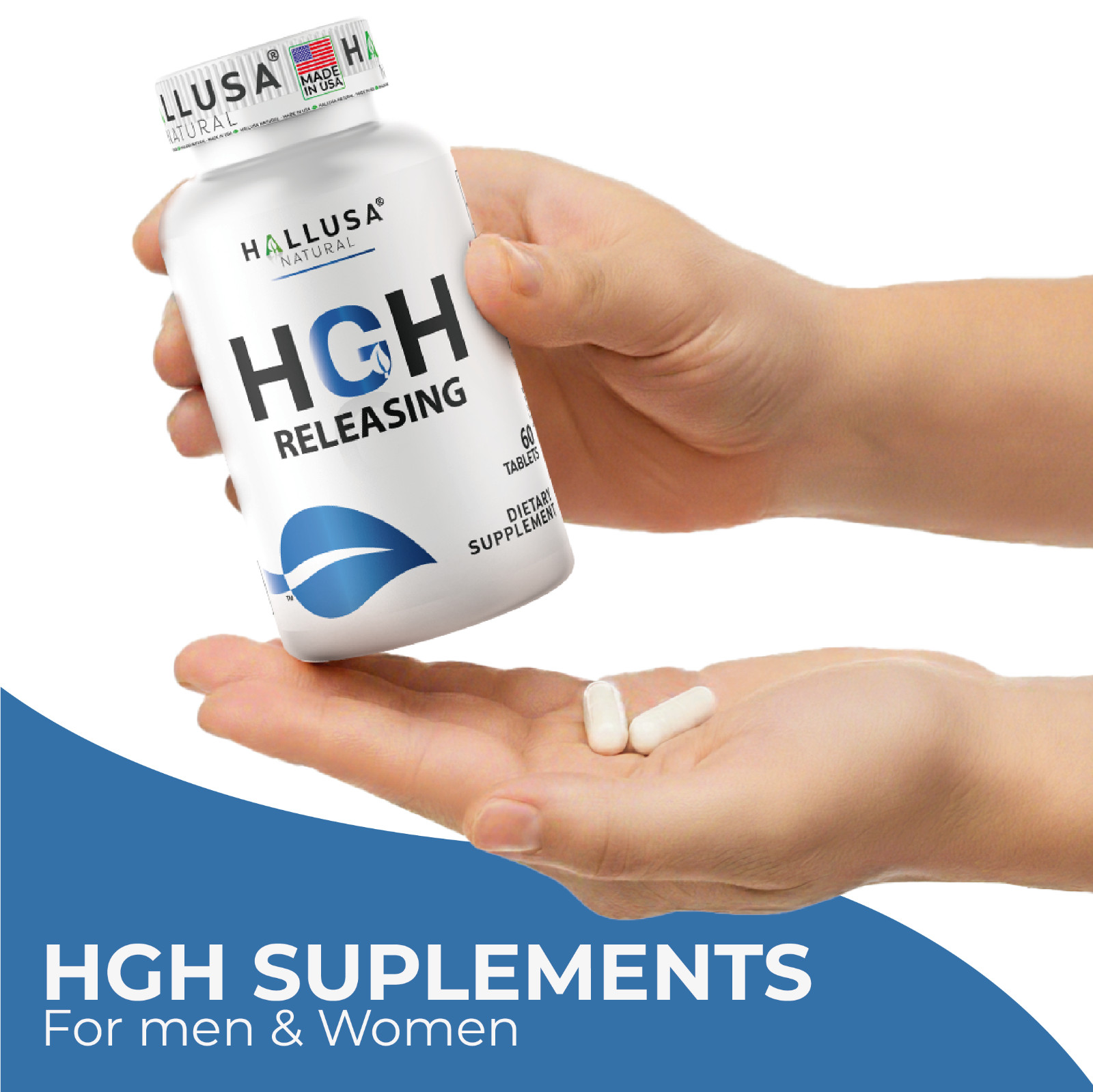 HGHFor Men and Women – Growth – Energy – Performance – 60 Tab