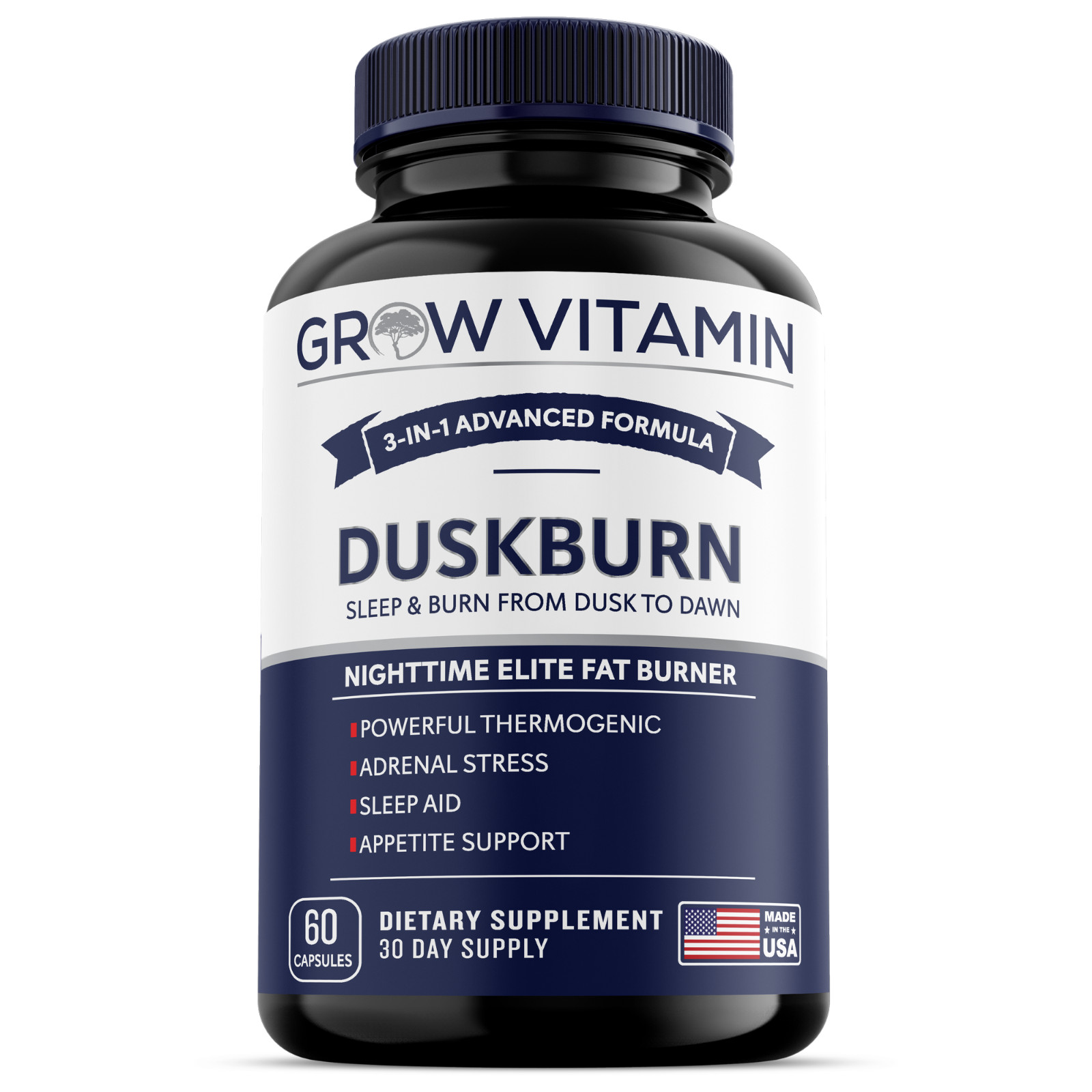 BPI Sports Nite Burn: Night Time Sleep Aid & Fat Burner for Diet, Weight Loss