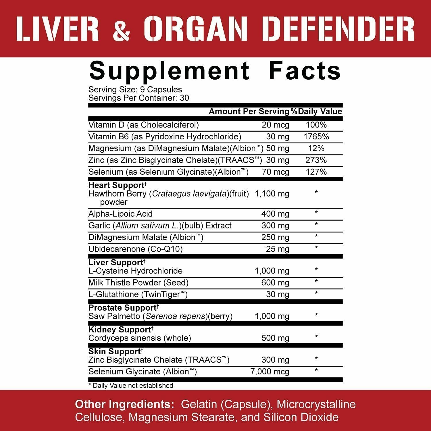 Rich Piana 5% Nutrition Liver and Organ Defender BEST Cycle + PCT NEW FORMULA