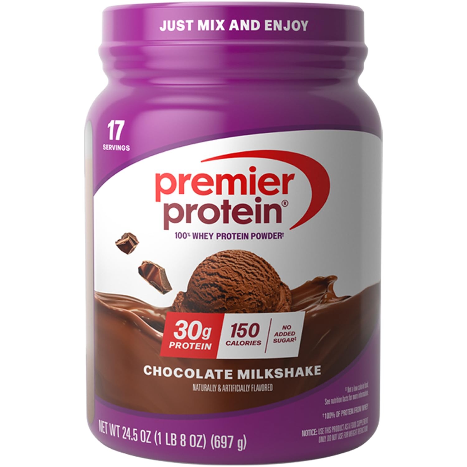 Powder, Chocolate Milkshake, 30g Protein, No Added Sugar, 100% Whey Protein, …