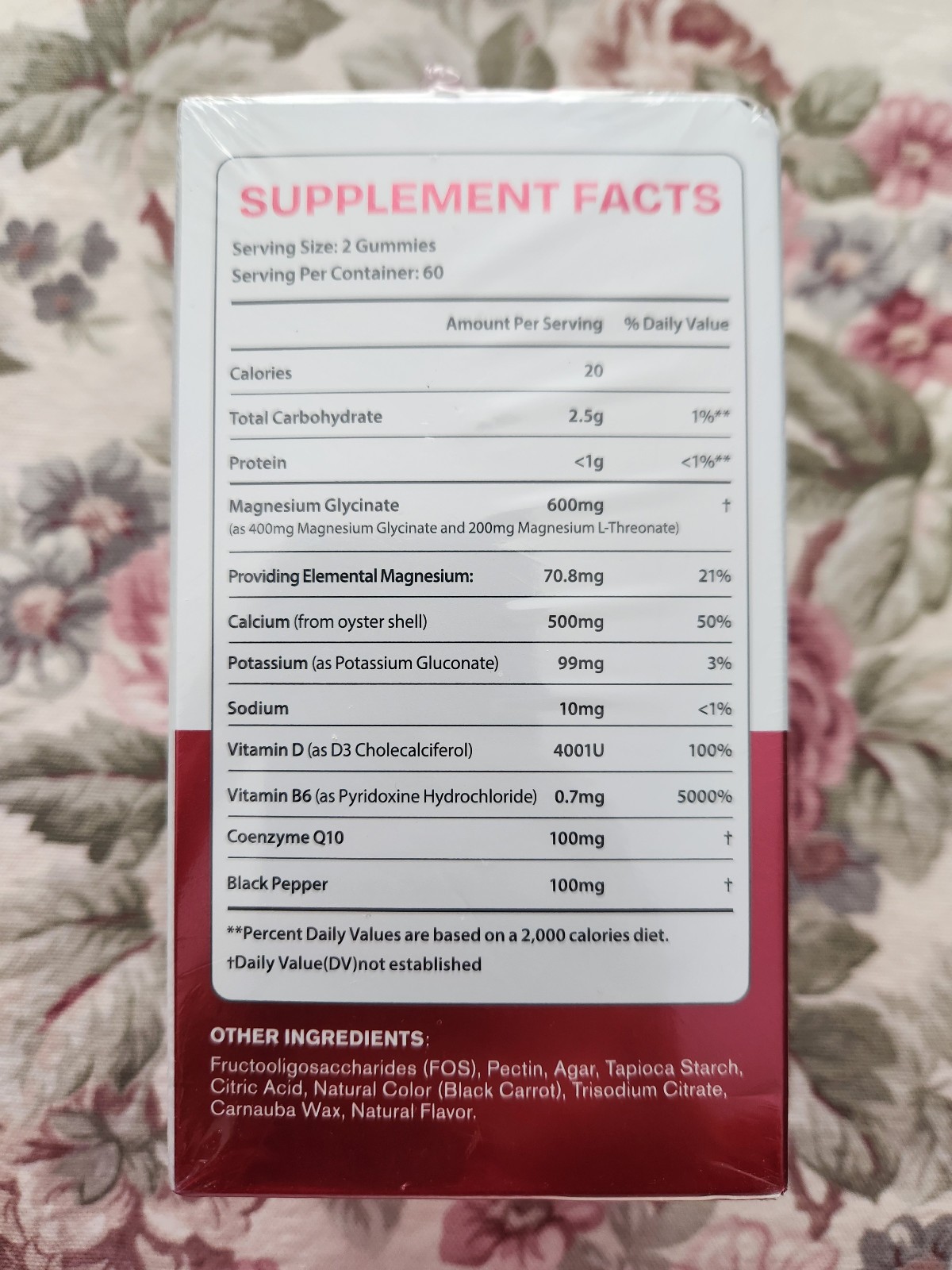Artoa Magnesium Glycinate Gummies with L-Threonate ~ 120 Count ~ 60 Servings!