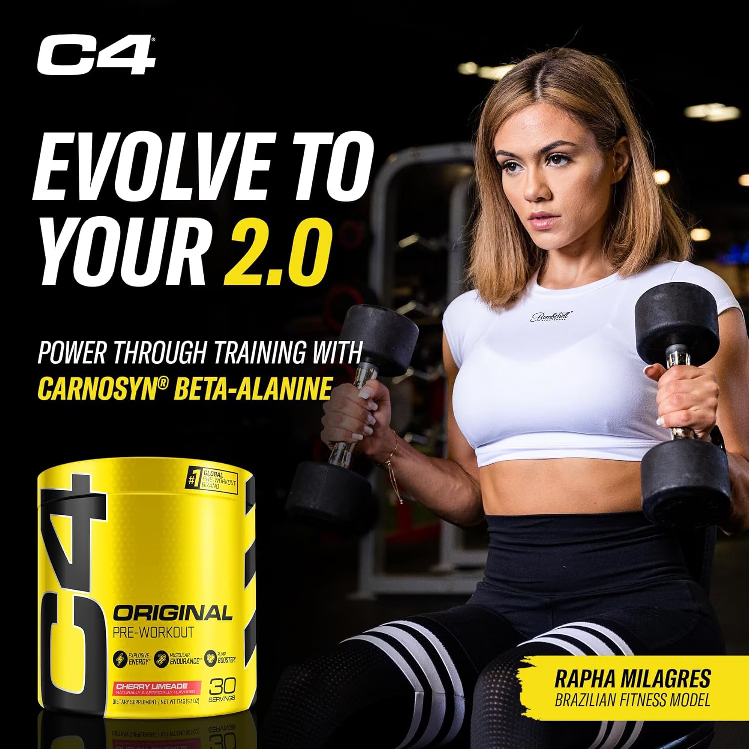 C4 Original Pre Workout Powder, 150Mg Caffeine Energy Formula with Beta Alanine