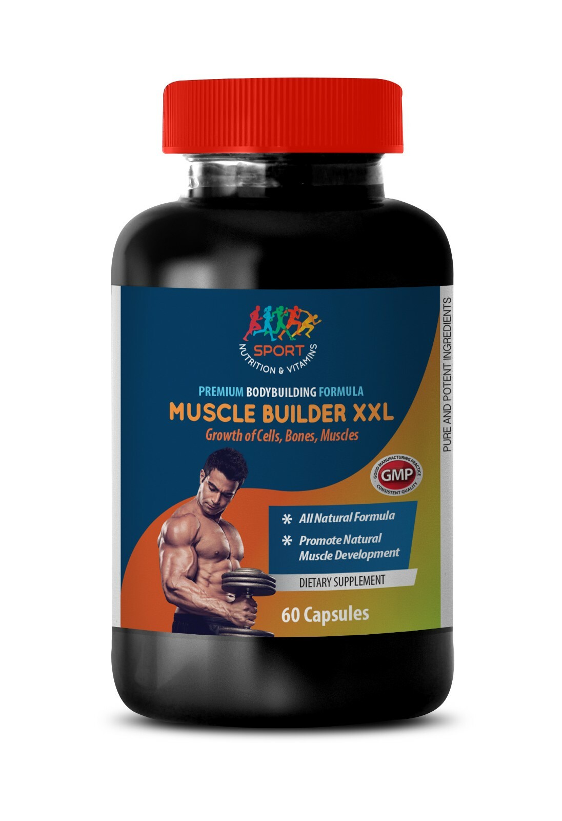 Fat Burner – Muscle Builder XXL – Libido – Premium Formula – 1B 60Ct