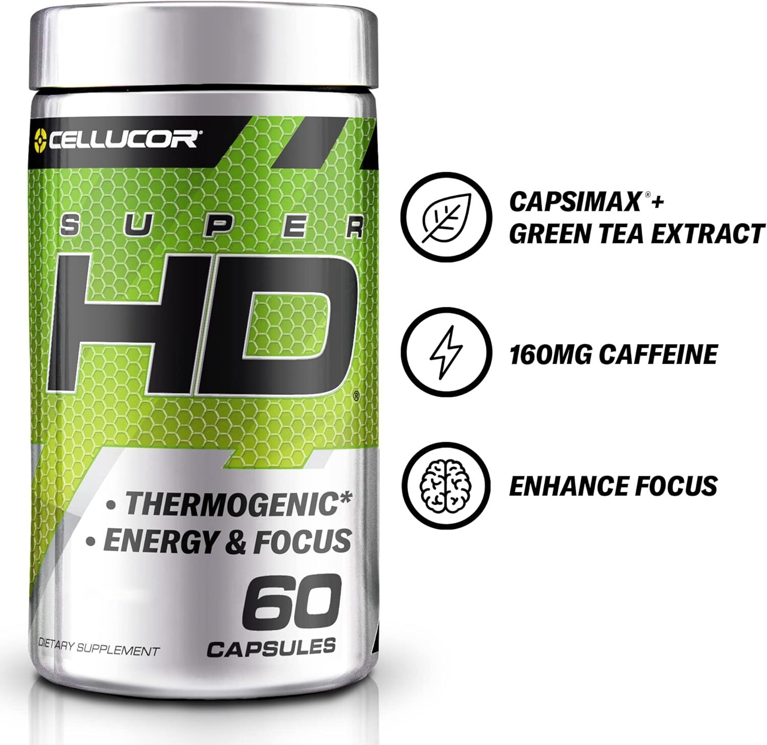 Cellucor SuperHD High-Definition Fat Burner – ALL SIZES!! PILLS & POWDER