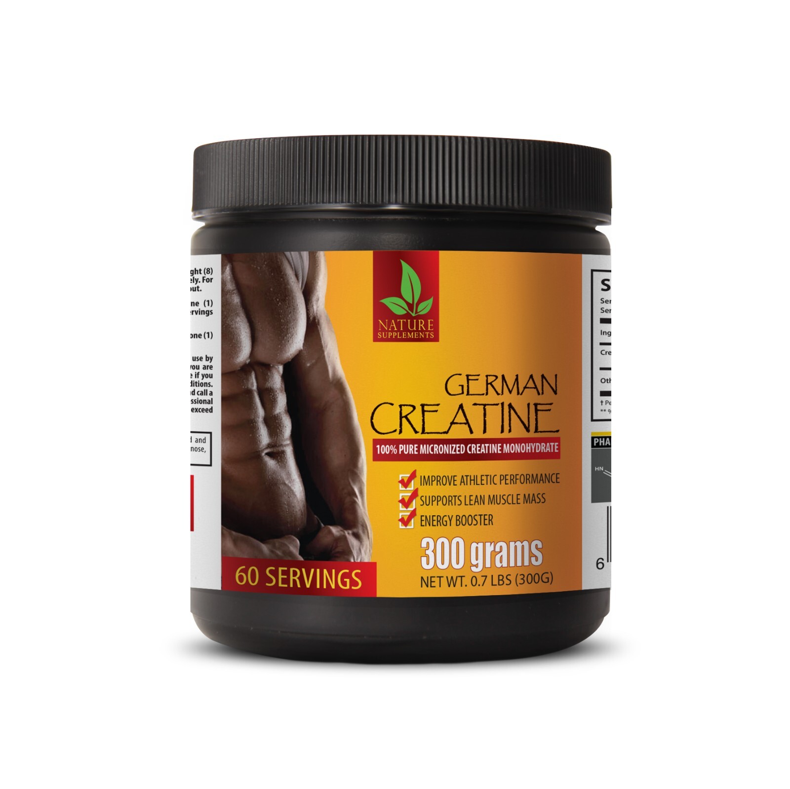 muscle building supplements – GERMAN MICRONIZED CREATINE 300g – muscle recovery