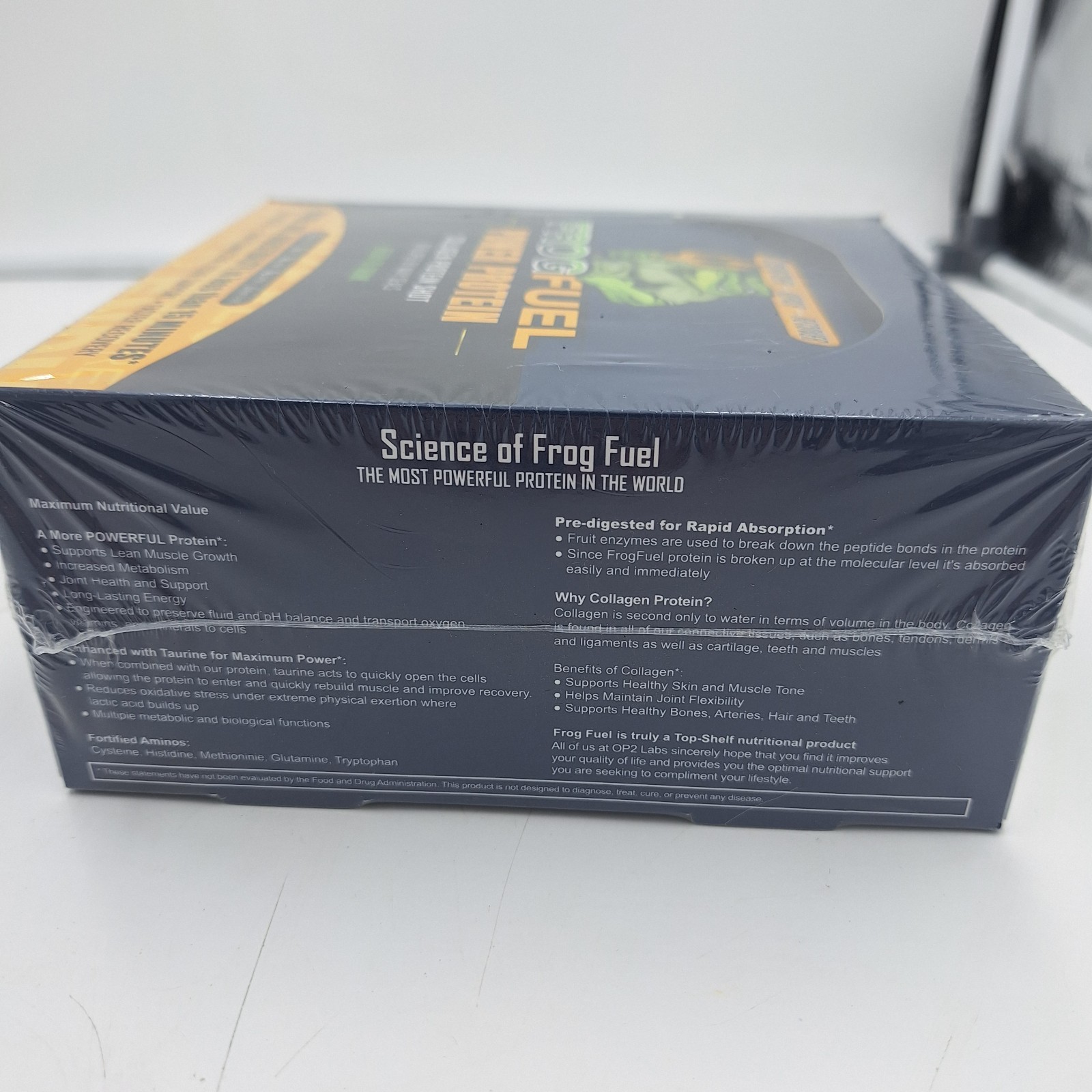 Frog Fuel Power Protein Collagen 24 Shots New EXP 1/2027
