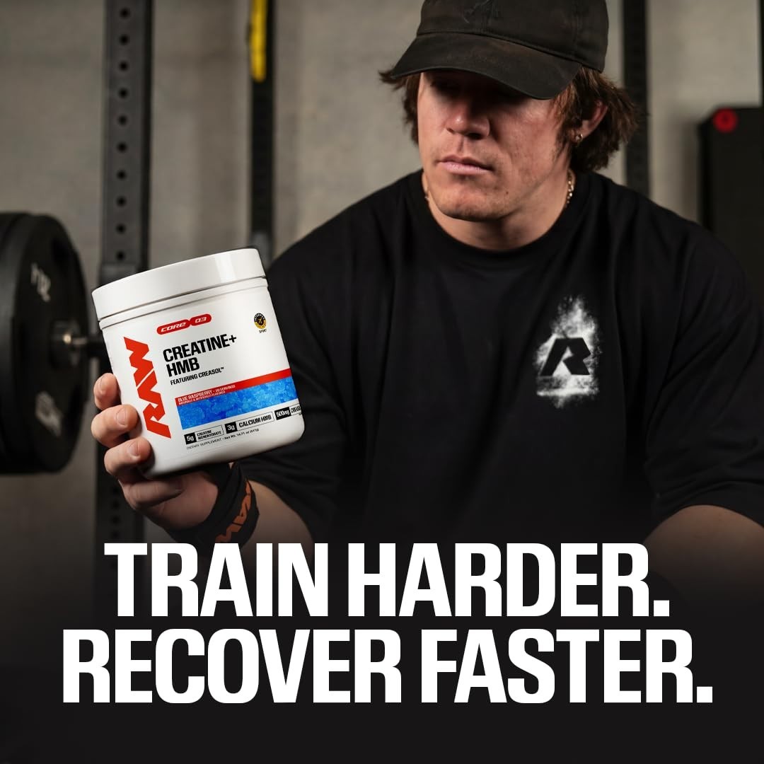 Creatine HMB Powder with Taurine, Sour Watermelon Flavor – Muscle Growth & Energ