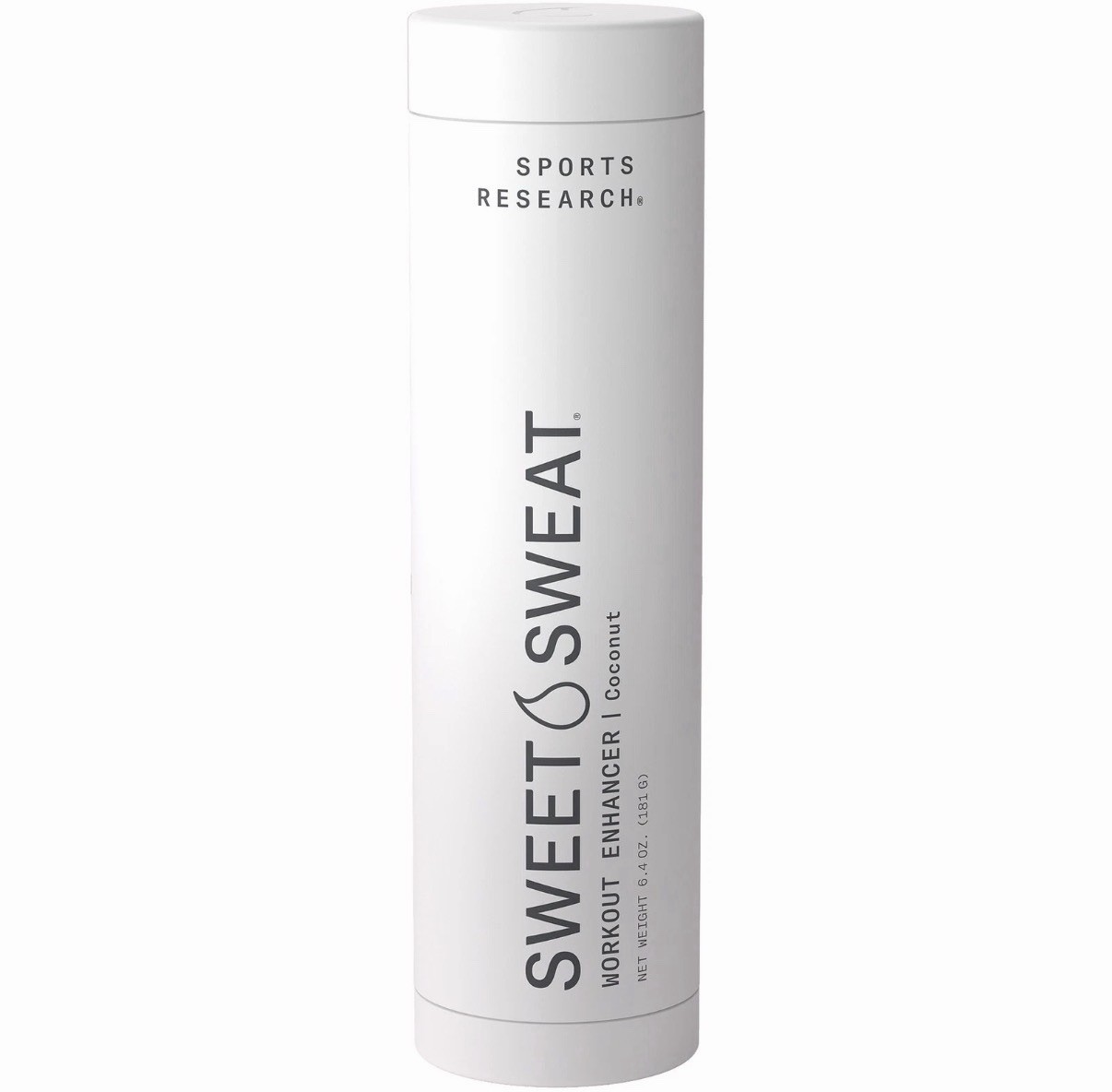 Sports Research Sweet Sweat Coconut Workout Gel Stick 6.4oz New Sealed!