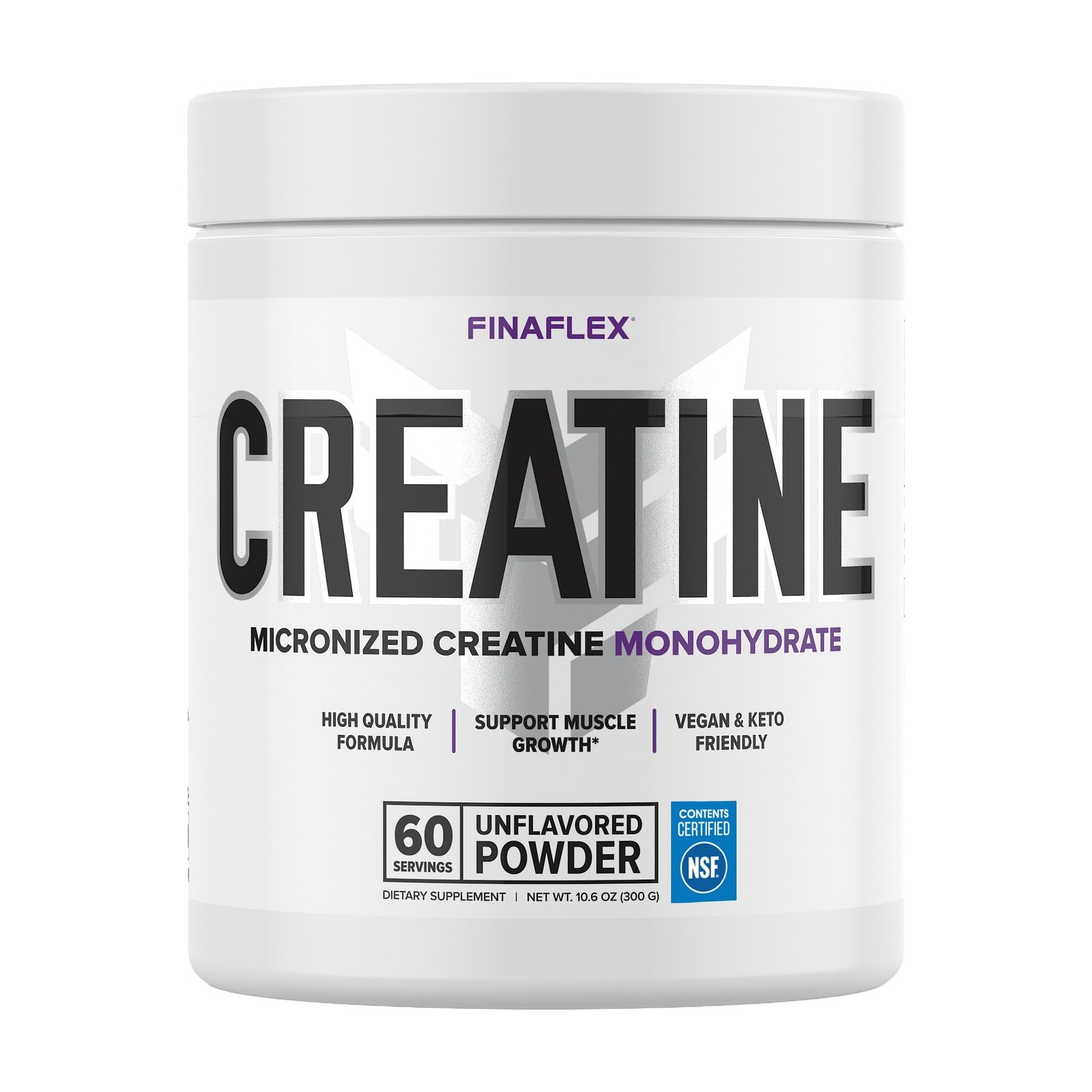 FINAFLEX PURE CREATINE, Unflavored – 10.6 oz – Promotes Muscular Strength, Si…