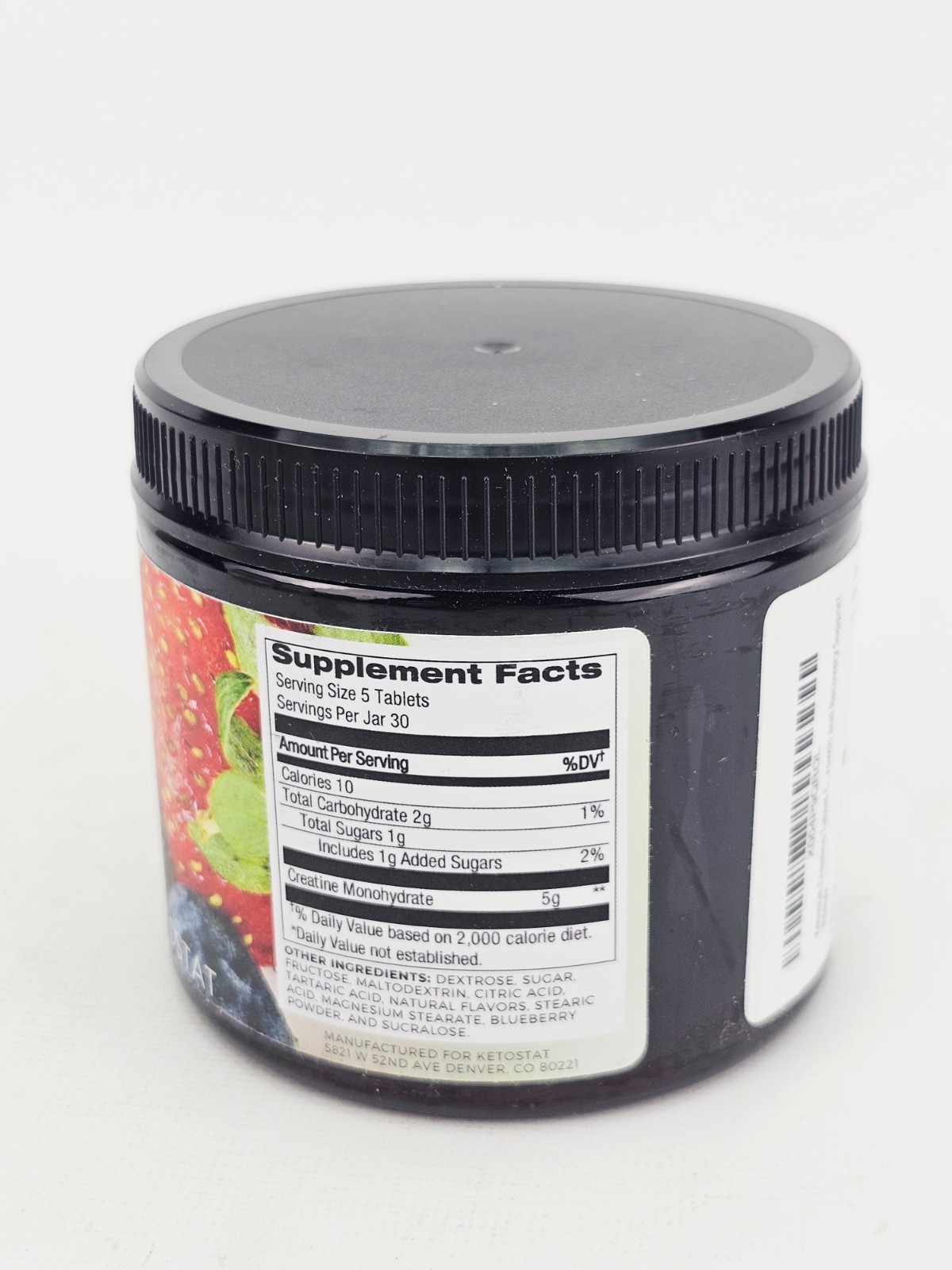 Creatine Monohydrate Chews Mixed Berry 5g Micronized 150ct MFG DATE ONLY