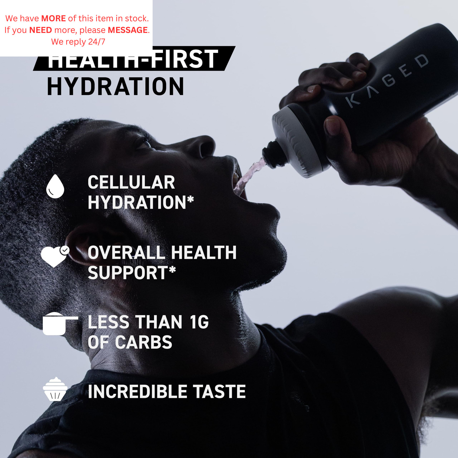 Sugar Free Hydration | 5 Key Electrolytes | Coconut Water | 60 Servings