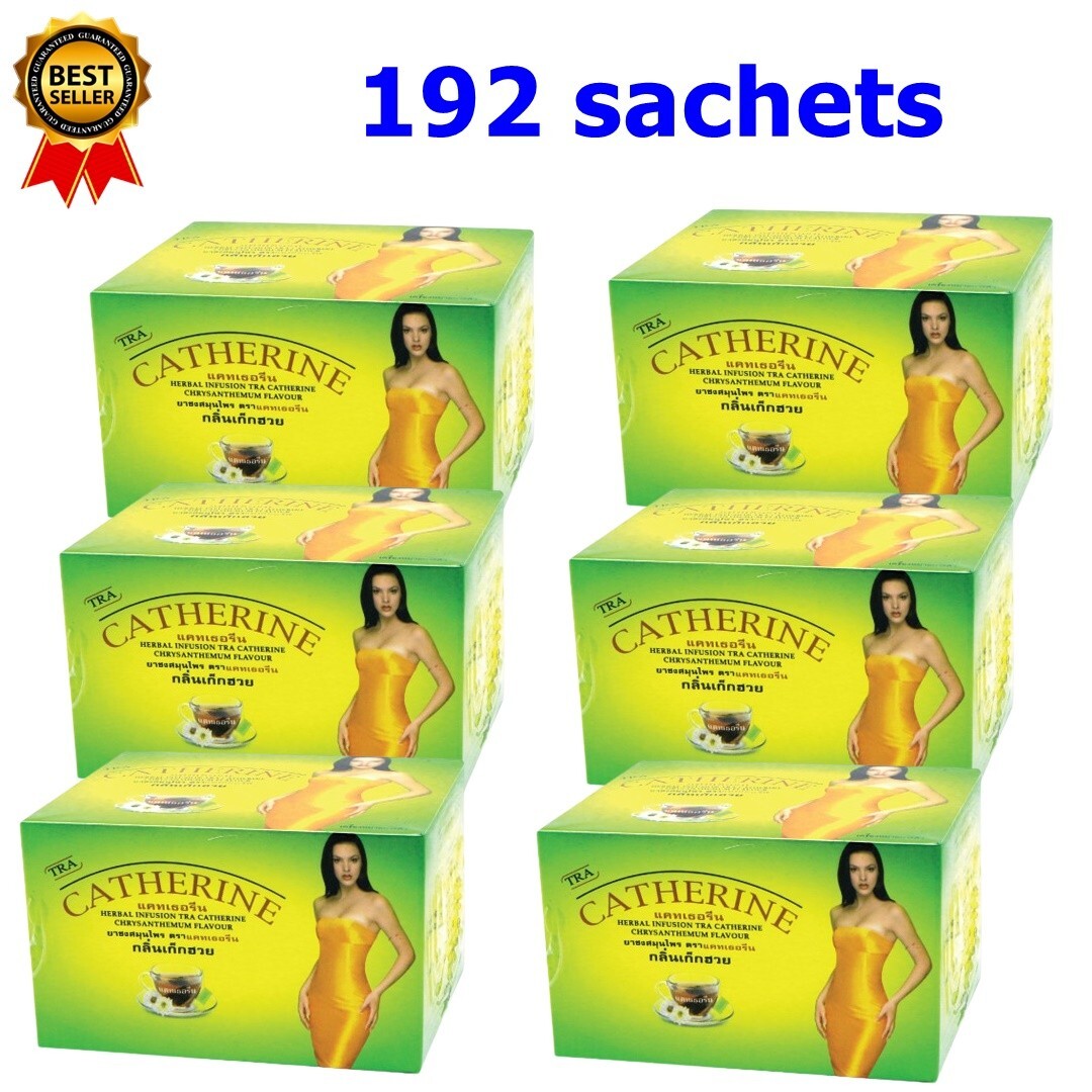 6x A Catherine Herb Tea Chrysanthemum S li mming De to x Natural Weight 192 sach