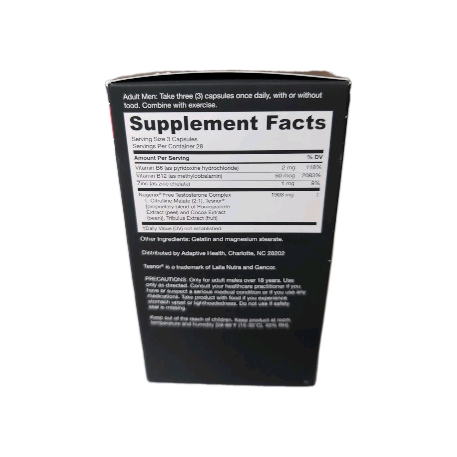 Nugenix T-Boost Free Test. Boosting Formula 84 Caps – EXP. 03/2026