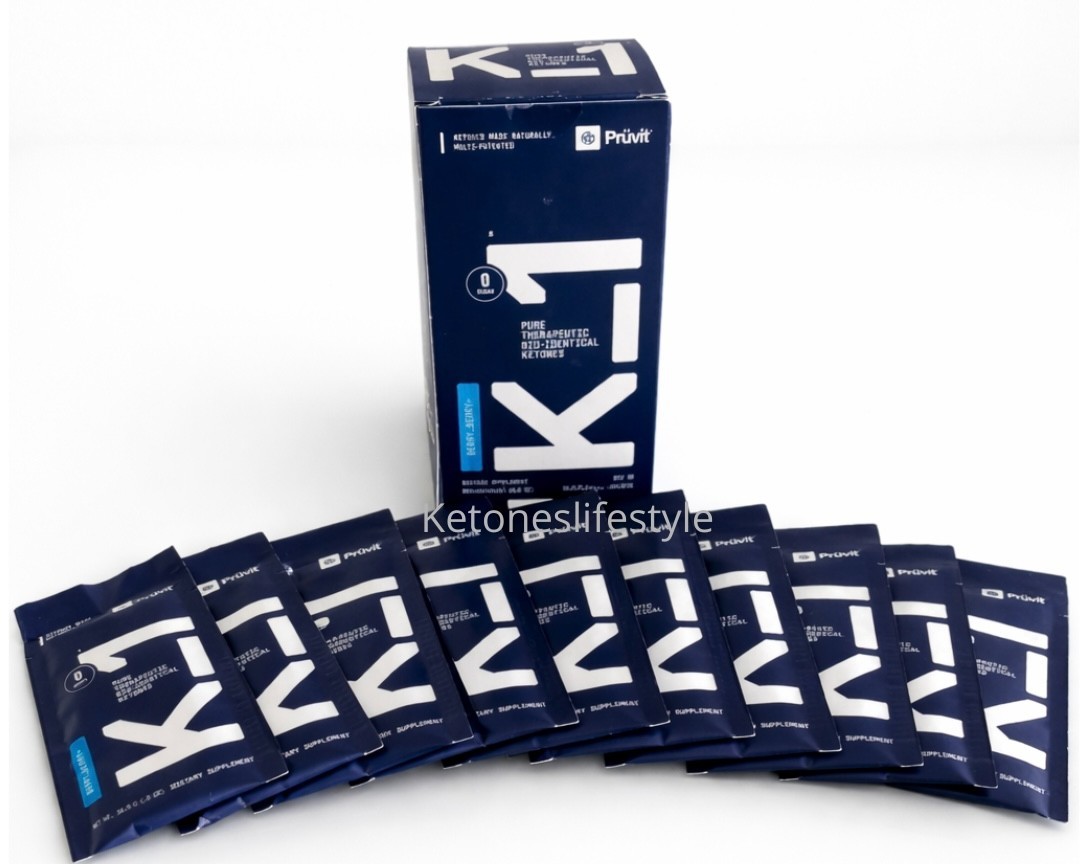 NEW K1 Prüvit Ketones 10 Packets Charged BERRY BERRY / FREE SHIPP Exp 2027