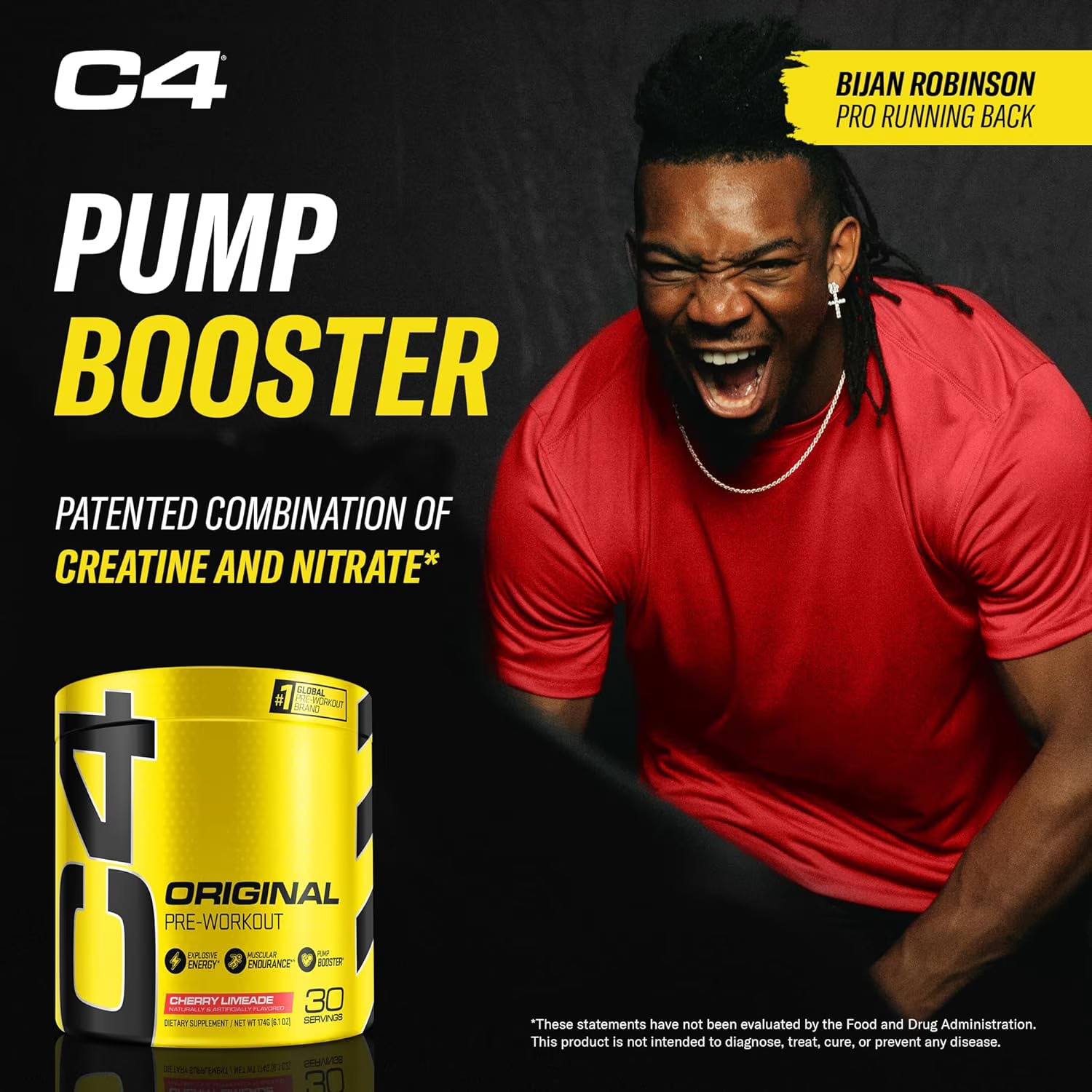 C4 Original Pre Workout Powder, 150Mg Caffeine Energy Formula with Beta Alanine