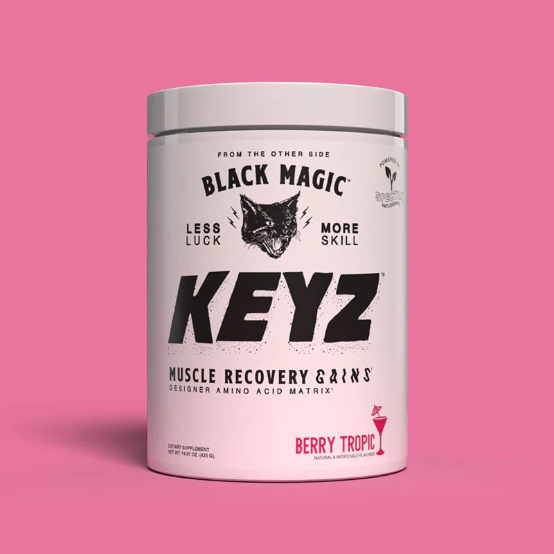 Black Magic, Keyz, Berry Tropic, 30 Servings