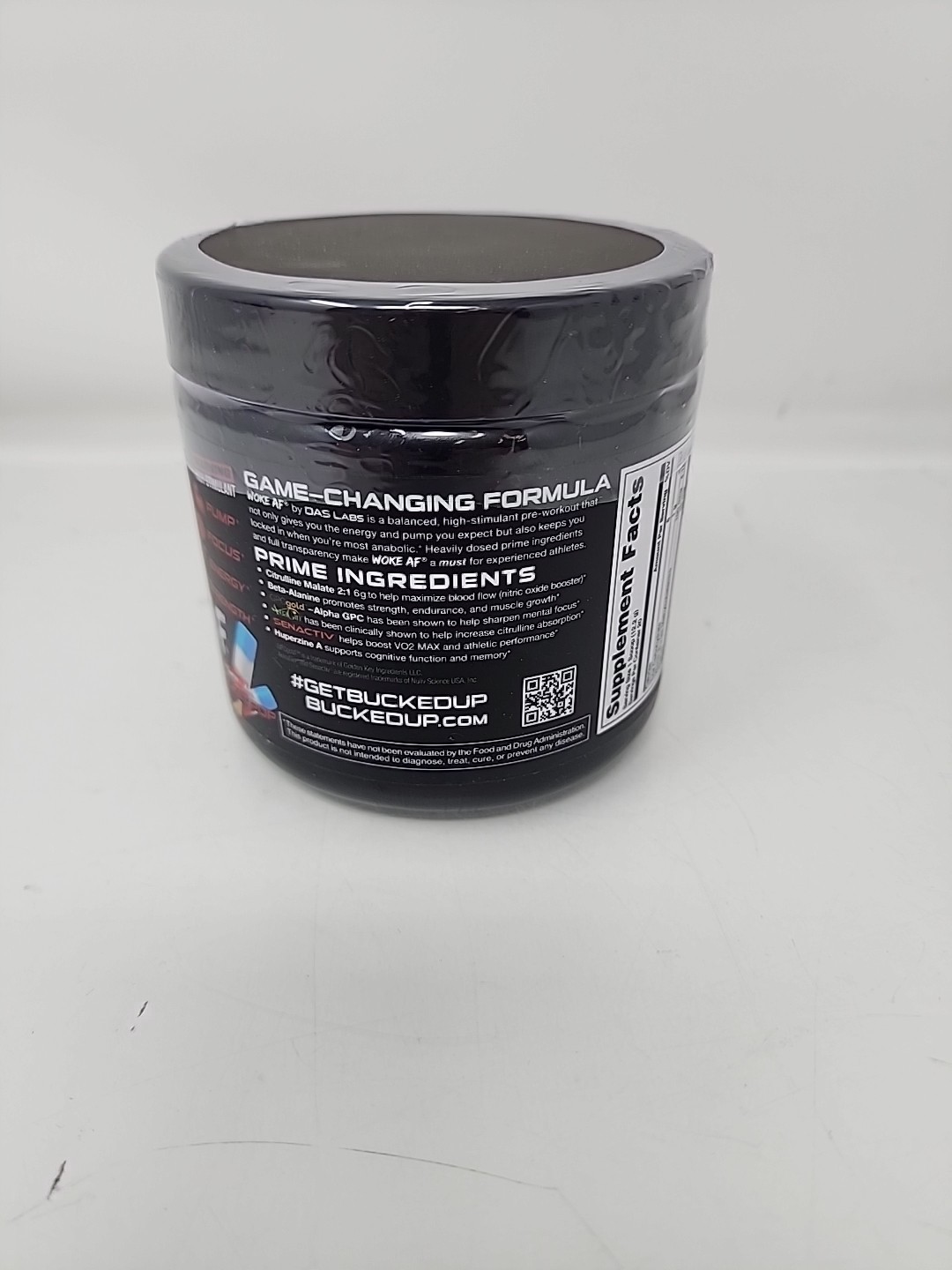 Bucked Up Woke AF ‘Merica Rocket Pop Workout Supplement Powder EXP: 08/2027