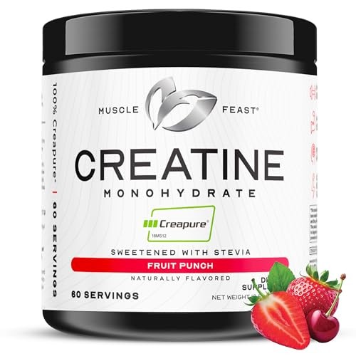 Creatine Monohydrate Powder 2lb Unflavored Vegan Keto Muscle Growth