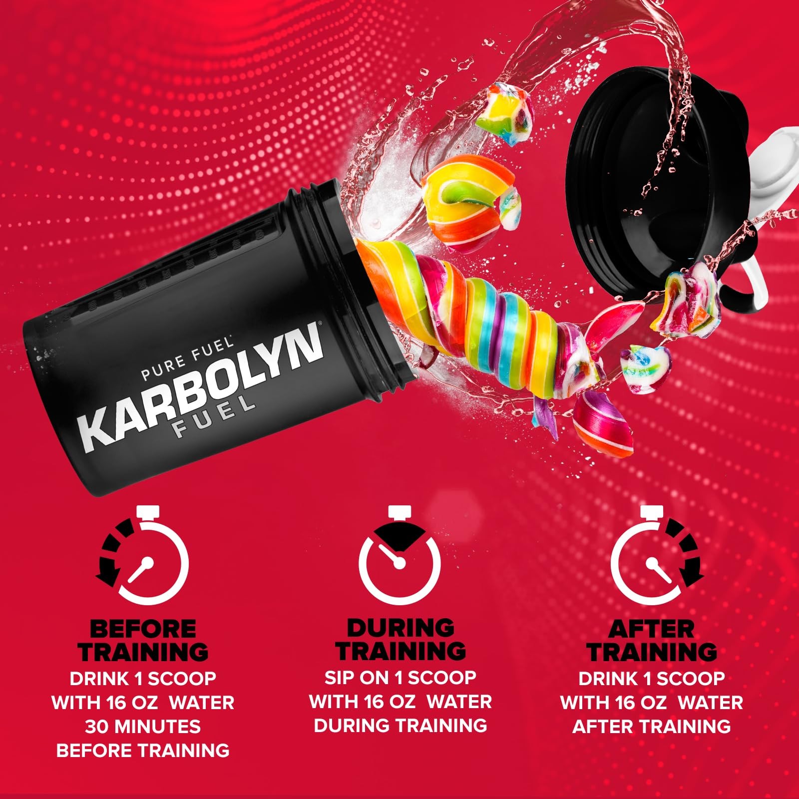 EFX Sports Karbolyn Fuel | FastAbsorbing Carbohydrate Powder | Carb Load, Sus…