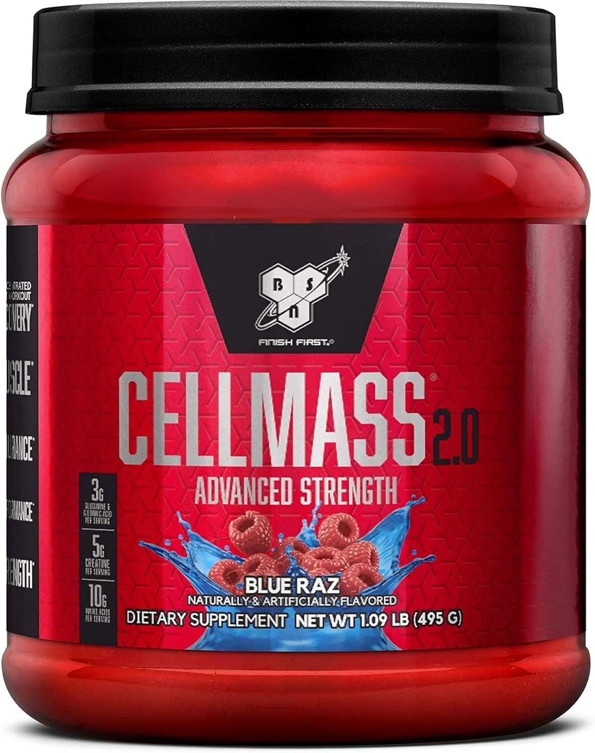 BSN Cellmass 2.0 Post Workout Creatine BCAA Recovery 25 Servings 4 Flavors New