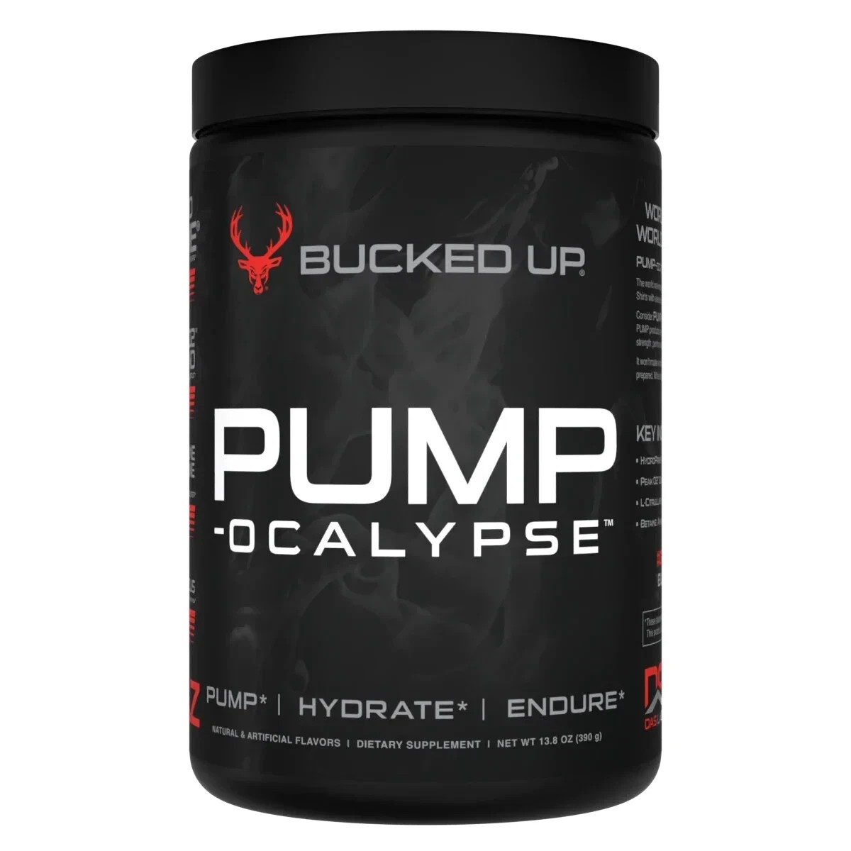 BUCKED UP PUMP-OCALYPSE BLOOD RAZ 13.8 OZ 30 SERVINGS 12/2026
