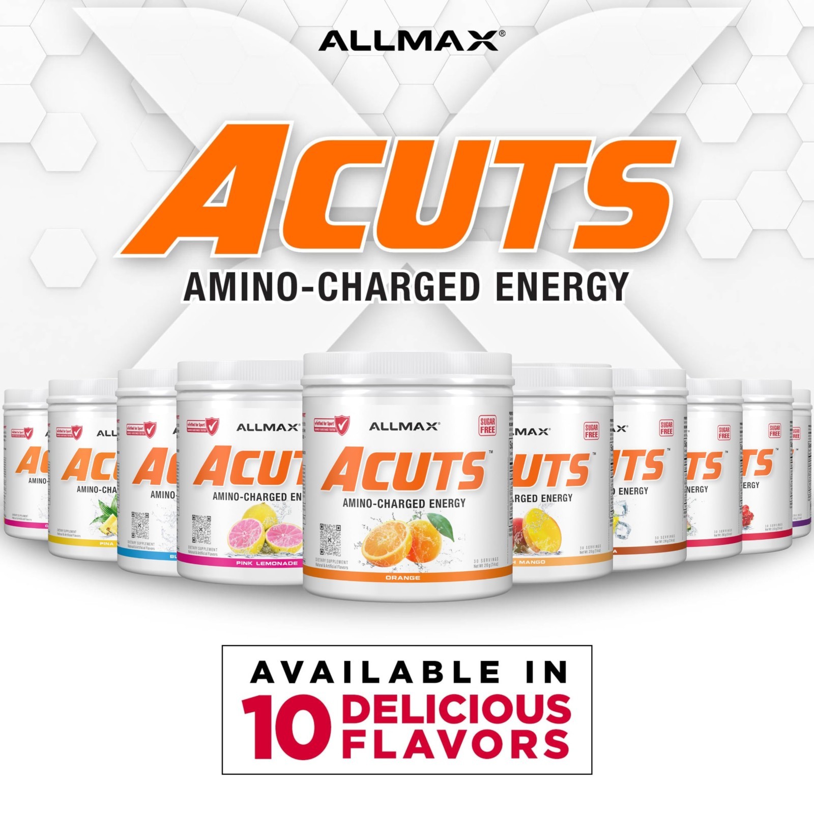 Amino Energy Powder – 30 Servings, Blue Raspberry | Boost Energy & Focus, 4.2g A