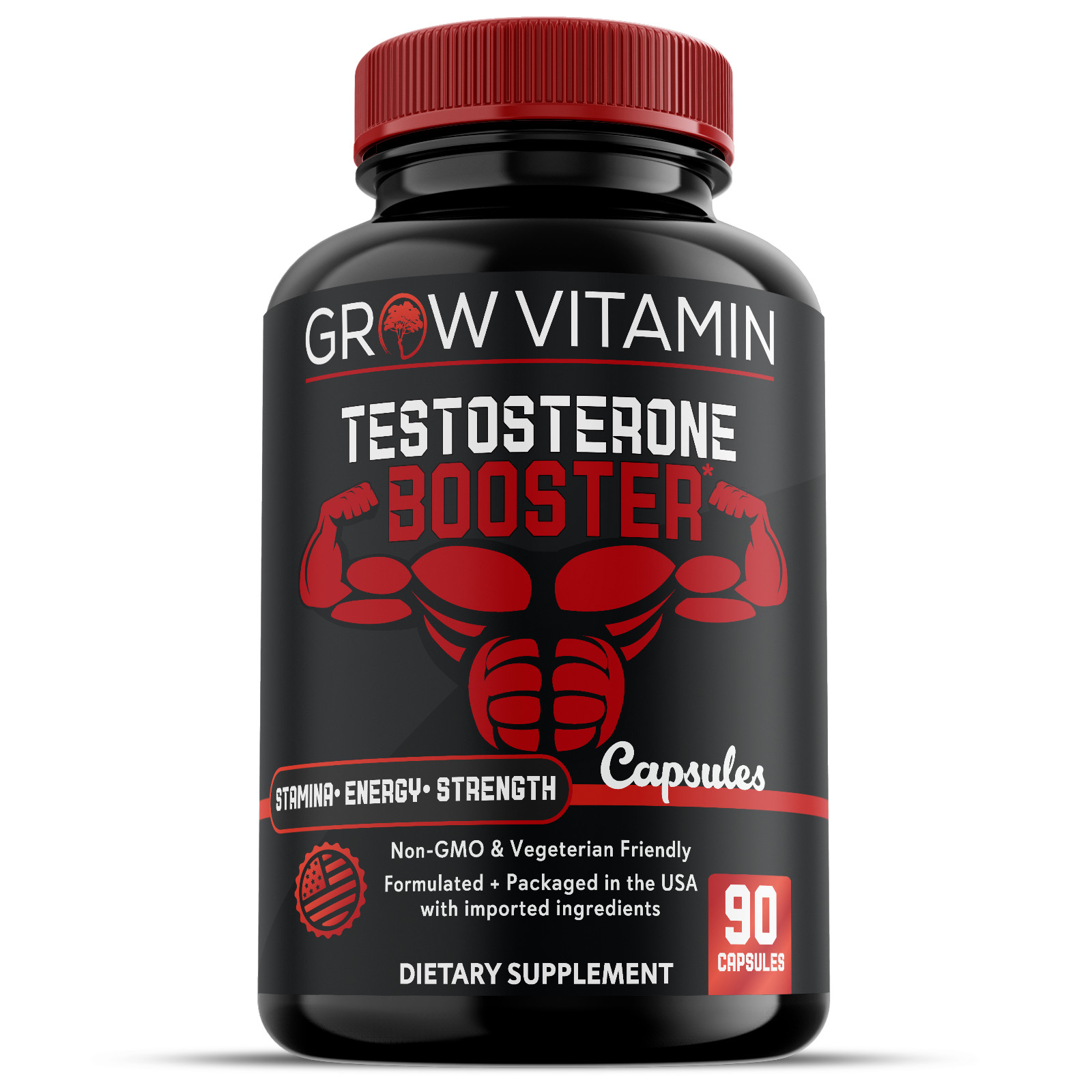 TEST BOOST Max Men Testosterone Strength Build Muscle Power Sex bOOst, 90 CAPS