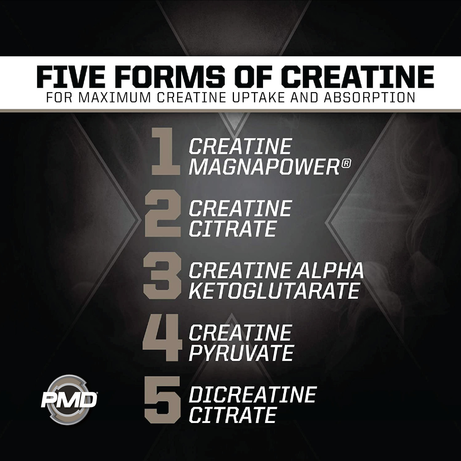 PMD CR5 Creatine Complex – Strength – Power – Muscle and Recovery (240 Capsules)