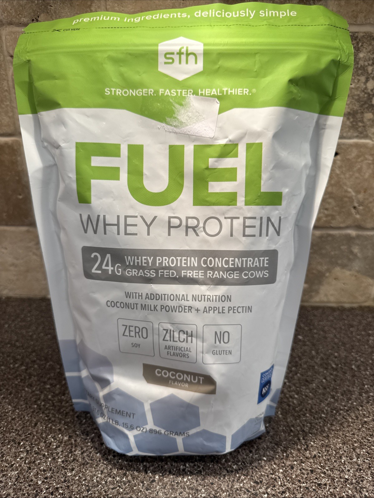 Fuel Whey Protein Powder Tasting Grass Fed Whey Mcts Fiber For Energy All